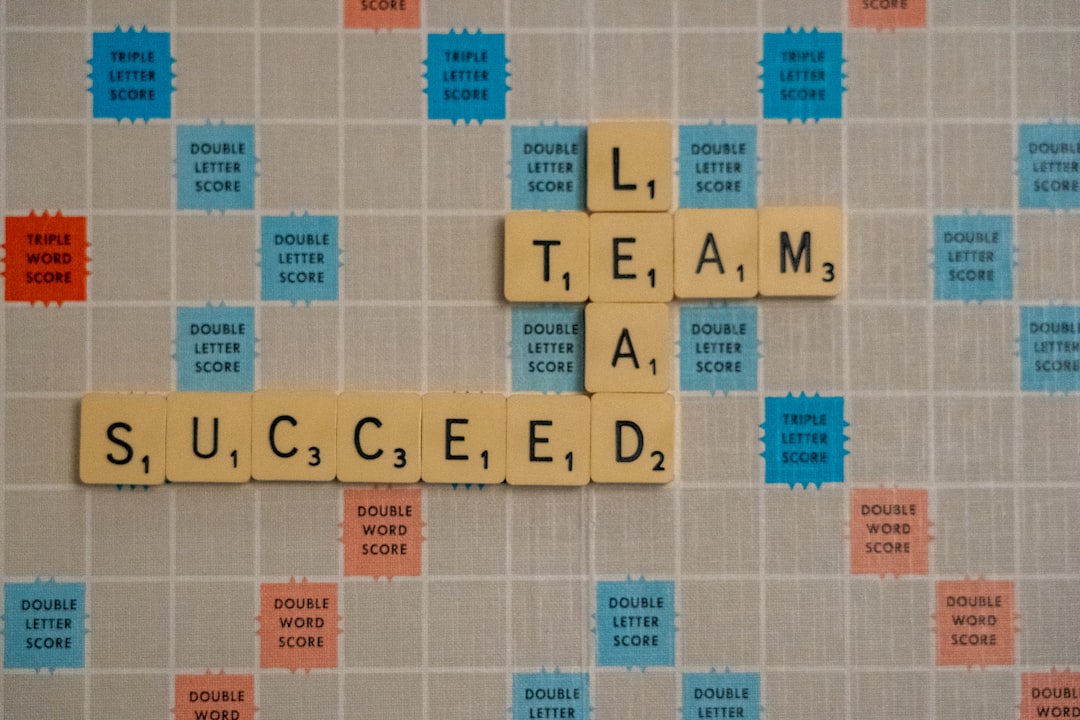 Photo by Nick Fewings scrabbled scrabble tiles with words on them